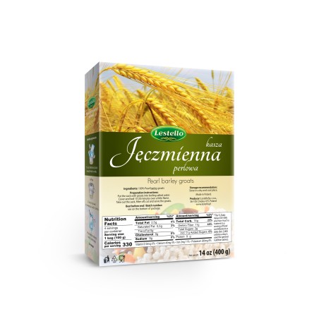 Lestello Kasza jęczmienna perłowa 4x100 g